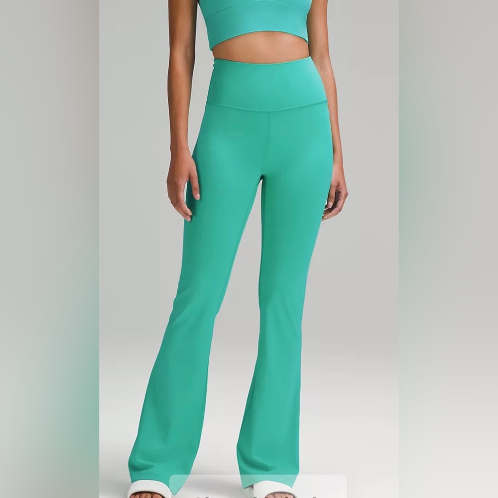 Lululemon Super High Rise Mini Flare Leggings